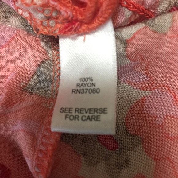 Cato Woman Butterfly Boho Top Size 18/20W - Picture 8 of 8